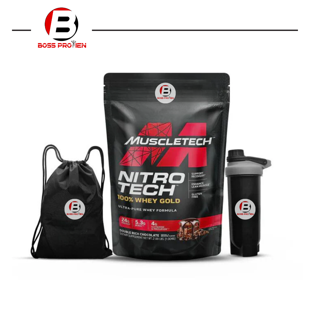 Muscle Tech Nitro Tech Whey Gold With Package