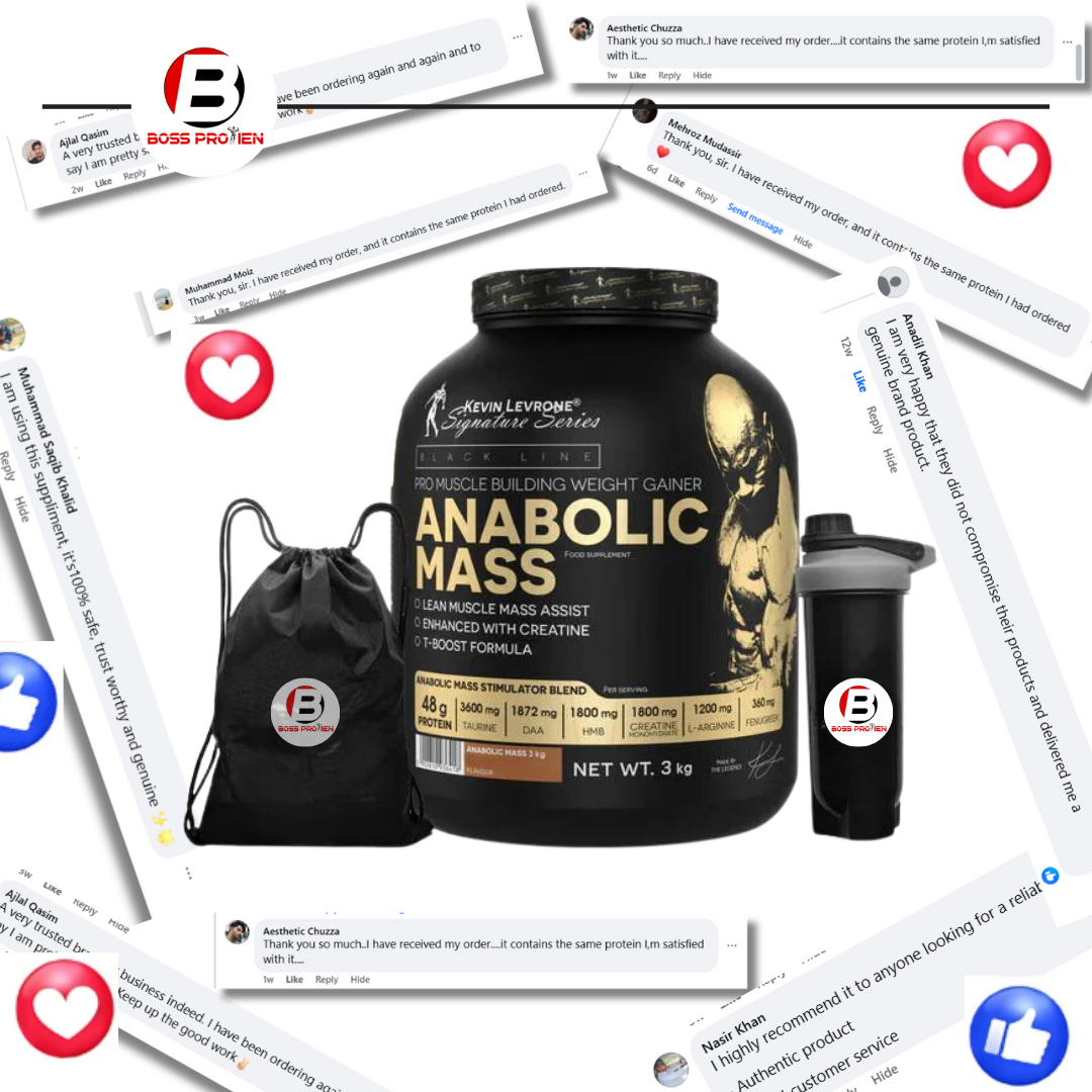 Kevin Levrone Anabolic Mass Box 3Kg With Package