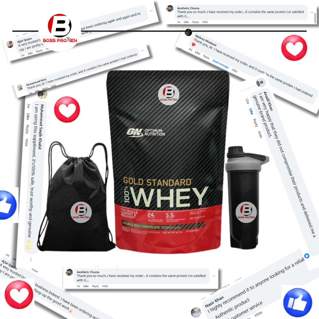 Optimum Nutrition Whey Protein Package