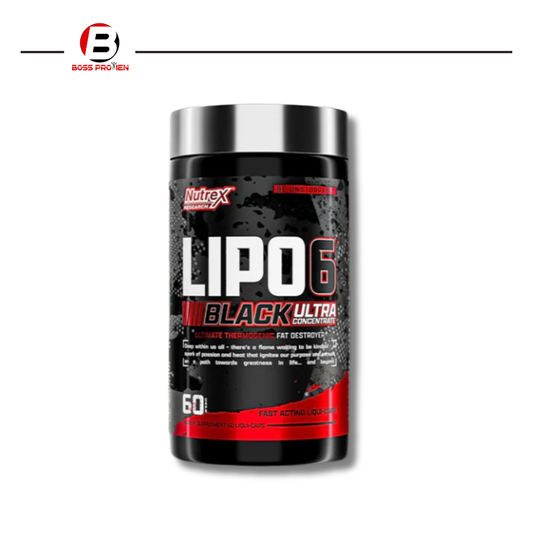 Nutrex Lipo-6 Black Extreme Potency Fat Burner 60capsule