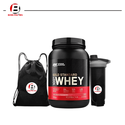 Optimum Nutrition Gold Standard 100% Whey Protein 1Kg box With package
