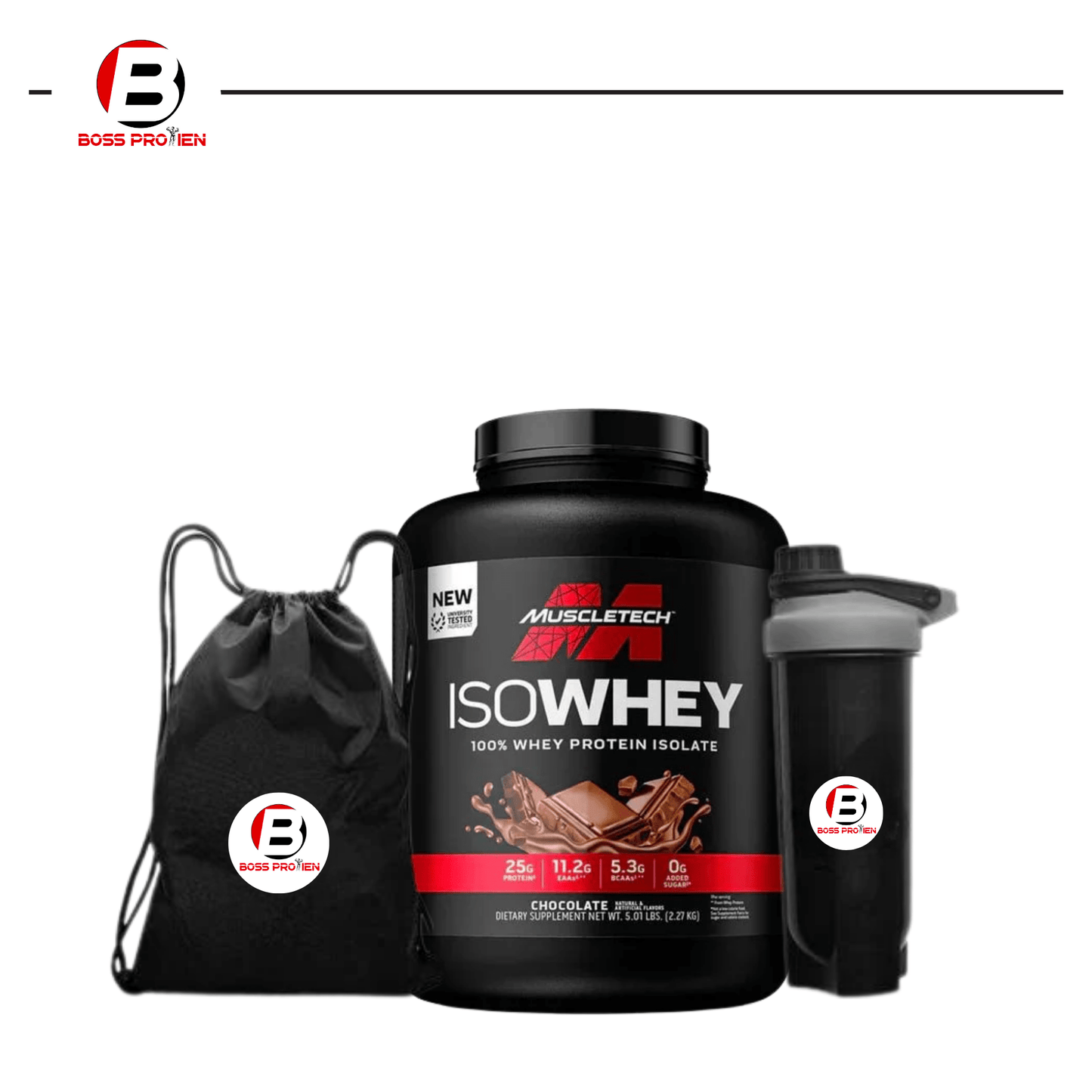 MuscleTech, IsoWhey, 100% Whey Protein Isolate, Chocolate,Vanilla 2 lbs (907 g)