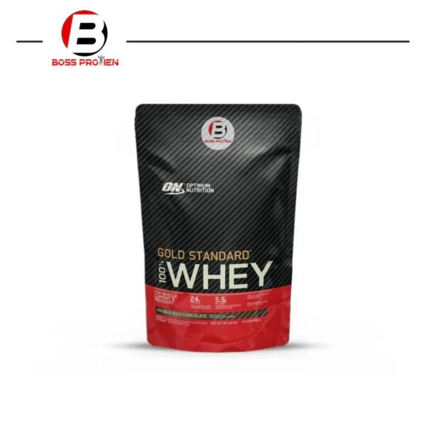 Optimum Nutrition Gold Standard 100% Whey Protein 1Kg box With package - Image 4