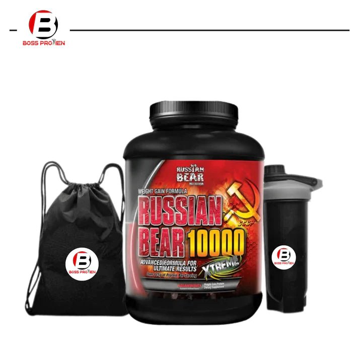 Russian Bear mass gainer 1Kg box With package - Image 2