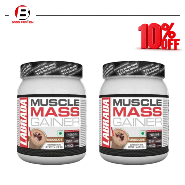 LABRADA MUSCLE MASS GAINER | 2LB 1KG - Image 8