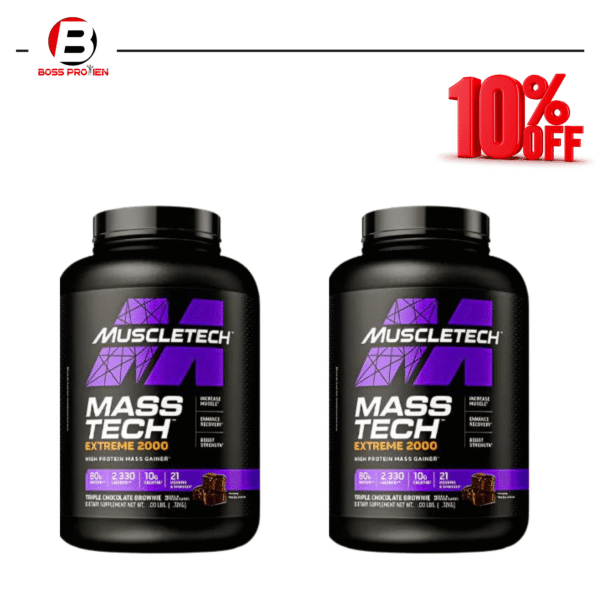 Muscle Tech Mass Tech Extreme 2000 1KG BOX - Image 6